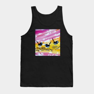 Pink and Yellow 2 Tank Top